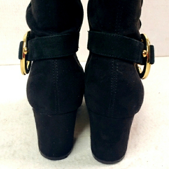 Karl Lagerfeld Paris 'Cami' Knee High Suede Boots - size 7 Women's - Picture 6 of 16